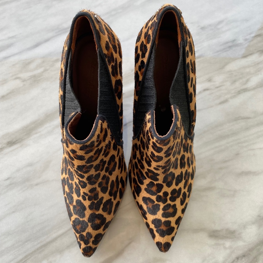 Rachel Roy Leopard Booties Size 6